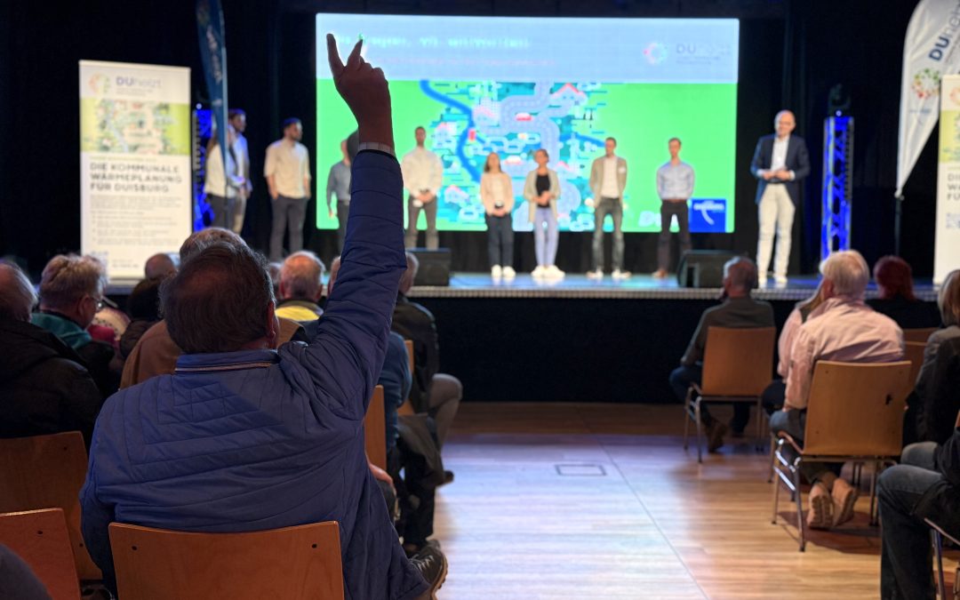 Duisburg diskutiert die Wärmewende: Bürgerdialoge mit großer Resonanz